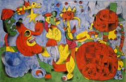 Chez le Roi de Pologne by Joan Miró at Annandale Galleries