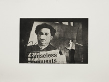 Untitled (Senseless Requests) by William Kentridge at Annandale Galleries