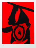 The Red Queen by Robert Motherwell at Annandale Galleries