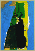 St. Michel Collage with Blue by Robert Motherwell at Annandale Galleries