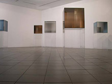 Cubes by Larry Bell at Annandale Galleries