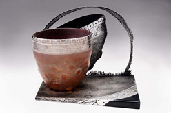 Shadow Offering Bowl by Brian Hirst at Annandale Galleries