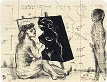 Summer Graffiti  (suite of 8) by William Kentridge at Annandale Galleries