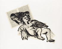 Olympia (wing) by William Kentridge at Annandale Galleries