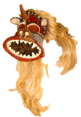 Rom Poovee Assarolal Mask by Ambrym Community at Annandale Galleries