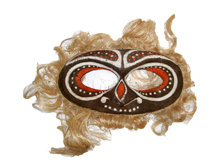 Tamaki Mask (Guardian of Rom) by Ambrym Community at Annandale Galleries