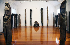 Installation by Ambrym Community at Annandale Galleries