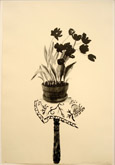 Black Tulips by David Hockney at Annandale Galleries