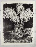 Bunch of Flowers in a Vase by William Kentridge at Annandale Galleries